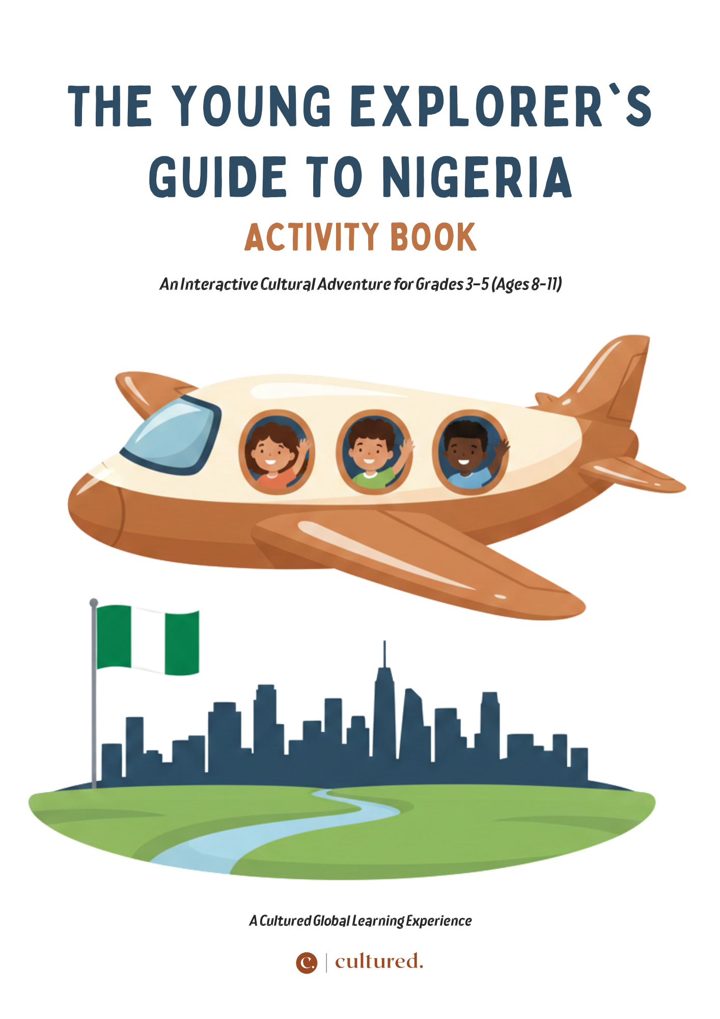 Nigeria Activity Book (Grades 3–5) | Hands-On Cultural Learning for Curious Learners