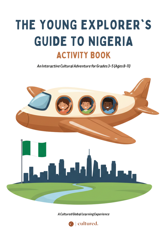 Nigeria Activity Book (Grades 3–5) | Hands-On Cultural Learning for Curious Learners